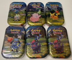 Pokemon TCG Mega Evolution Ascended Heroes Mini Tins Lot of 6 - New & Sealed - Image 1