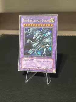 Yugioh Blue-Eyes Ultimate Dragon JMP-EN005 Limited Edition Ultra Rare LP - Image 1