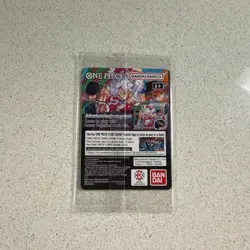 Bandai Namco One Piece CCG Monkey.D.Luffy US Voyage Promo Foil Card P-055 5000 - Image 2