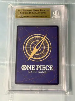 2025 ONE PIECE OP13-120 RED MANGA SABO ALTERNATE ART BGS 9.5 QUAD - Image 2