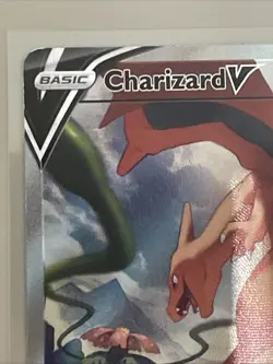 Pokemon Charizard V 154/172 Alt Art Holo Brilliant Stars Card MP - Image 3