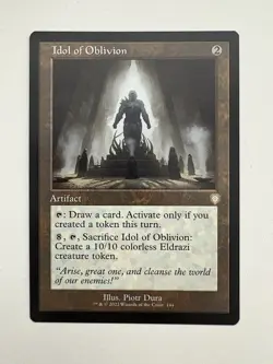 Idol of Oblivion Retro Frame MTG Magic the Gathering Card NM Near Mint BRC - Image 1