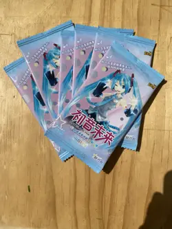 6xPack Kayou Hatsune Miku 5 Cards Vol. 1 Original Sealed Cute Anime Girl CCG Art - Image 1