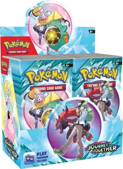 POKEMON Scarlet & Violet JOURNEY TOGETHER Booster Box 36 Packs + Promo Card - Image 1