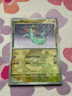Dreepy 071/131 Pokeball Reverse Prismatic Evolutions Pack Fresh Pokemon Card - Image 1
