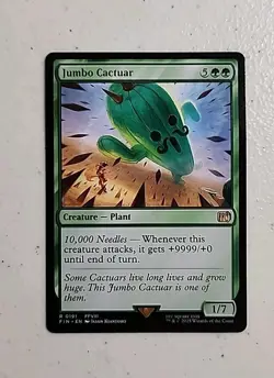 Jumbo Cactuar Final Fantasy Regular MTG - Image 1