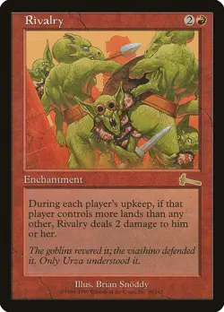 1x Rivalry *FOIL* - LP - Urza's Legacy - SPARROW MAGIC - Image 1