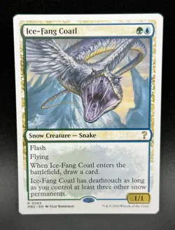 MTG Ice-Fang Coatl R Mystery Booster 2 #83 - Image 1