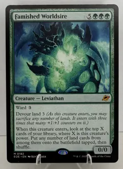 MTG EOE-0182 Famished Worldsire - Edge of Eternities Mythic Rare - Image 1