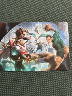 Behold The Sinister Six Art Card Gold Signature - Image 1
