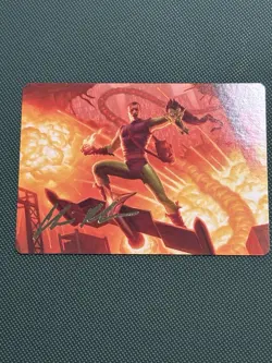 Green Goblin Revenant Art Card Gold Signature 27/54 - Image 1