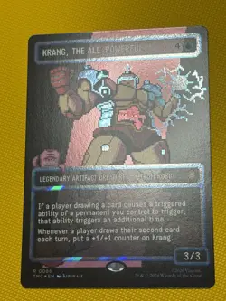 Krang, the All-Powerful (Borderless) (Surge Foil) Commander: TMNT - Image 2