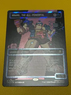 Krang, the All-Powerful (Borderless) (Surge Foil) Commander: TMNT - Image 3