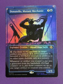 Donatello, Mutant Mechanic (Borderless) Teenage Mutant Ninja Turtles Foil - Image 1