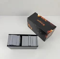450+ MTG Cards Lot Mixed Bulk w/ Lands + Storage Box 2021 - Image 1