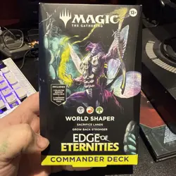 World Shaper Commander Deck ~ Edge of Eternities ~ MTG Sealed - Image 1