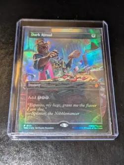 Dark Ritual (Borderless) Commander: Teenage Mutant Ninja Turtles Foil - Image 3