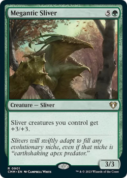 Megantic Sliver - Commander Masters (CMM) - Image 1