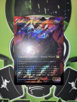 Golbez, Crystal Collector (Borderless Surge Foil) MTG Single FIN 0540 Rare NM - Image 1