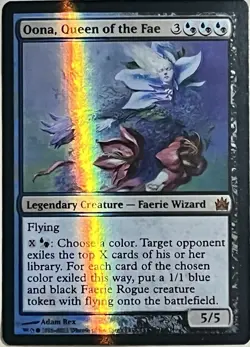 Oona, Queen of the Fae - FOIL - From the Vault Legends - MTG Magic - NM - Mythic - Image 1
