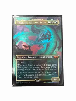 MTG Commander Deck Teval, The Balanced Scale-Ready To Play, Sleeved, With Tokens - Image 1