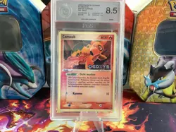 Pokemon Karte Card Camaub Numel Ex Deoxys Reverse Stamp Holo PGS PSA 8.5 NM-MINT - Image 1