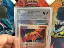 Pokemon Karte Card Camaub Numel Ex Deoxys Reverse Stamp Holo PGS PSA 8.5 NM-MINT - Image 2