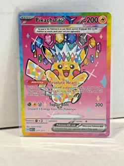 2026 Pokemon Ascended Heroes Pikachu ex Special Illustration Rare #277/217 - Image 1
