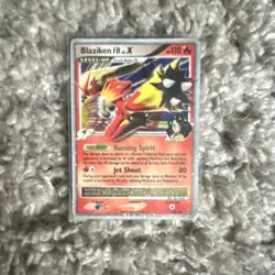 Pokemon Blaziken FB LV.X Supreme Victors Ultra Rare Holo Card 110 HP 80 Attack - Image 1