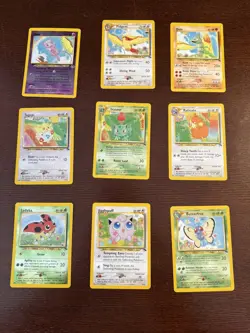 Nm Complete English Southern Islands Set 18/18 Pokemon Cards 2001 WOTC Vintage - Image 1