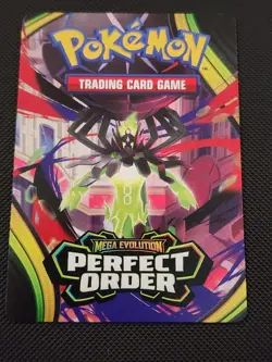 Mega Zygarde ex Trainer Tips Card - Pokemon TCG: Perfect Order Build and Battle - Image 1
