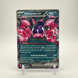 Pokemon Tcg Pecharunt ex 39/64 Ultra Rare Holo Pokemon Shrouded Fable - Image 1
