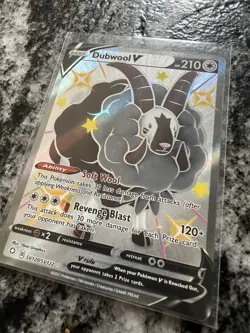 Pokemon TCG Dubwool v Shining Fates SV120/SV122 Holo Shiny Holo Rare - Image 2