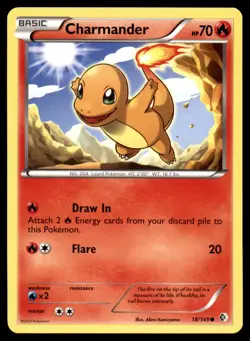 Charmander 18/149 Common Boundaries Crossed Pokemon Lightly Played - Image 1