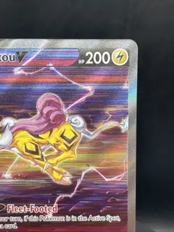 Raikou V GG41/GG70 Crown Zenith Galarian Gallery Pokemon Card mint Pack Fresh 🔥 - Image 3