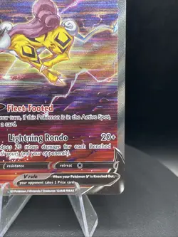 Raikou V GG41/GG70 Crown Zenith Galarian Gallery Pokemon Card mint Pack Fresh 🔥 - Image 4