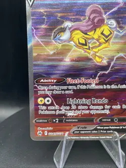 Raikou V GG41/GG70 Crown Zenith Galarian Gallery Pokemon Card mint Pack Fresh 🔥 - Image 5