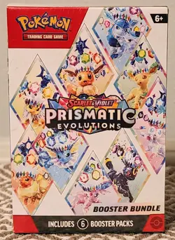 Pokemon TCG Prismatic Evolutions | Booster Bundle | Factory Sealed - Image 1