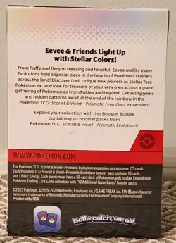 Pokemon TCG Prismatic Evolutions | Booster Bundle | Factory Sealed - Image 2