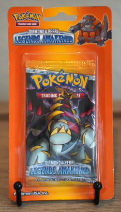 Pokemon Diamond & Pearl Legends Awakened Sleeved Booster Pack Giratina Sealed - Image 1
