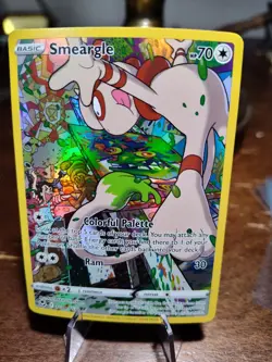 Smeargle TG10/TG30 NM Silver Tempest Trainer Gallery Ultra Rare Pokemon Card - Image 1