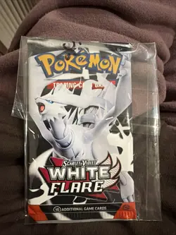 🔥 Pokemon TCG White Flare Scarlet & Violet Booster Pack NEW SEALED - Image 1