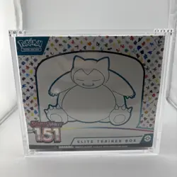 SEALED Scarlet & Violet Pokemon 151 Elite Trainer Box ETB W Protector - Image 1
