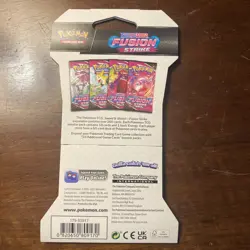 Pokemon TCG - Fusion Strike Sleeved Booster X12. Brand New And Sealed - Image 4