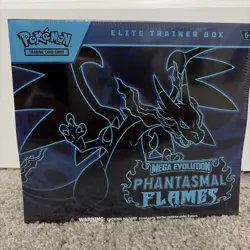 Pokemon TCG: Phantasmal Flames Factory Sealed Elite Trainer Box - Image 1