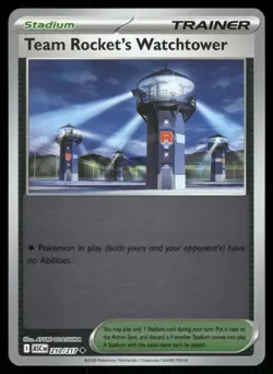 Team Rocket's Watchtower 210/217 Uncommon ME: Ascended Heroes Reverse Holo NM - Image 1
