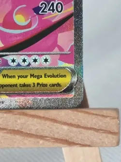 Pokemon TCG Mega Evolution Mega Venusaur EX Card 177/132 Sir NM Condition - Image 3