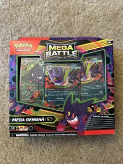 Pokemon Mega Battle Deck Mega Gengar EX Foil Special Edition English Deck - Image 1