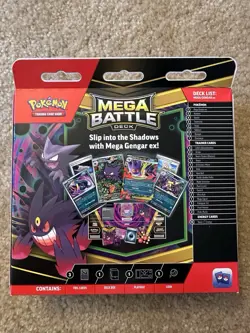 Pokemon Mega Battle Deck Mega Gengar EX Foil Special Edition English Deck - Image 2