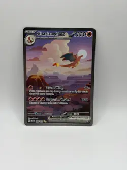 Charizard ex 199/165 SIR Sv: Scarlet & Violet 151 Holo Pokemon TCG - NM - Image 1